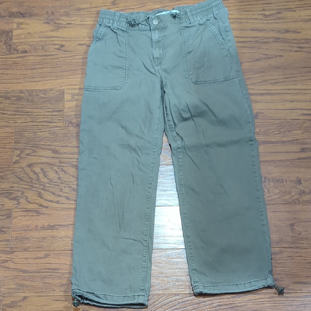 Celebrity Pink Pants in Olive